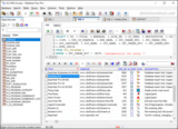 SQL query editor and data